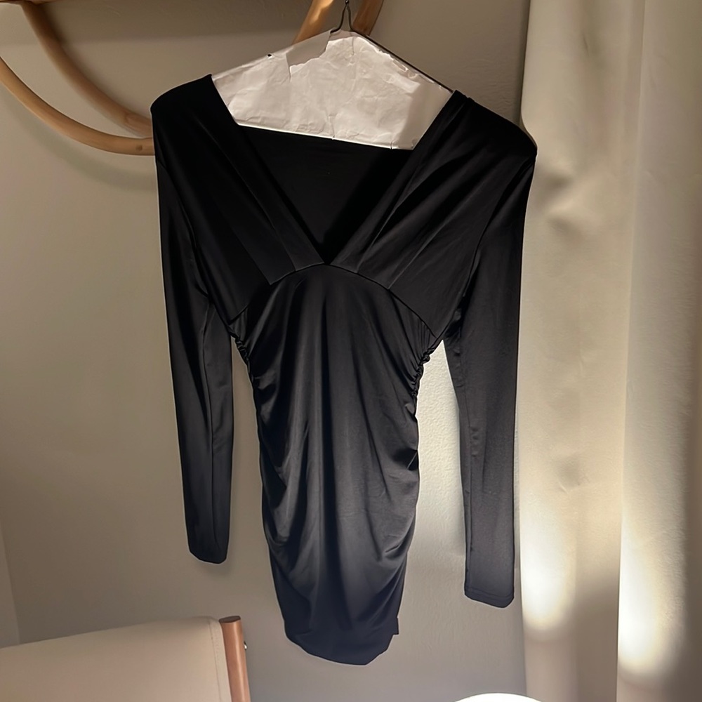 ASOS bodycon black dress